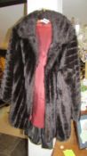 A luxury mini barmink fur jacket by Courtaulds