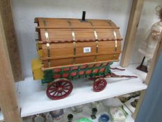 A model of a gypsy caravan