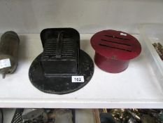 2 WW2 vehicle headlight covers