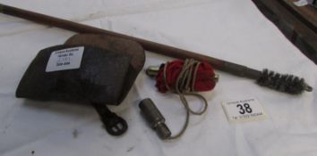 An old gun cleaning kit