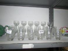 4 sets of 6 glasses