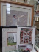 2 Cricket prints and one other