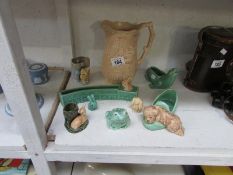 A quantity of Sylvac, A Wood's king fisher jug a/f and one other