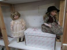 2 Hanah limited edition dolls and one other