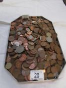 A mixed lot of coins