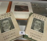 2 copies of 'Samuel Palmer, The Vision of Years' by Geoffrey Grigson and 'Samuel Palmer, A Vision