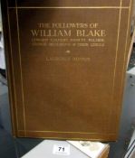 'The Follower's of William Blake, Edward Calvert, Samuel Palmer, George Richmond and Their Circle'