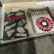 A quantity of Art and Studio publicatiions, one shelf