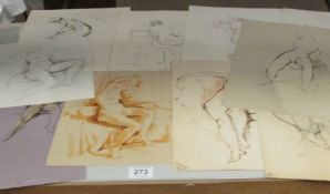 A collection of 'Life' studies from the studio of Franklin White