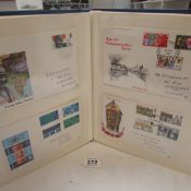 3 albums of first day covers