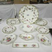 5 piece of Royal Crown Derby 'Antoinette' and 5 other pieces
