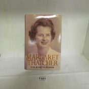 Margaret Thatcher 'The Path to Power' signed Margaret Thatcher
