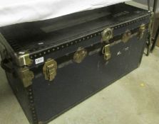 A large cabin trunk