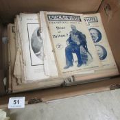 76 copies 1899-1901 Black & White budget magazine on Boer war