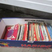 A quantity of 45rpm records including Shadows, Abba etc