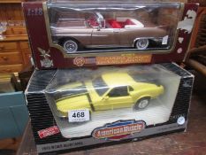 3 boxed 'American' model cars