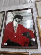 An Elvis mirror