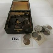 A quantity of British and foreign coins