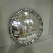 A HM silver letter tray (750gms)