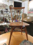 5 Ercol style kitchen chairs