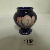 A small Moorcroft vase, (10cm)