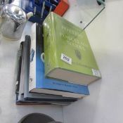 A quantity of blue and white porcelain reference books