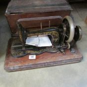 An old Bradbury sewing machine