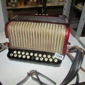 A Double Ray accordian