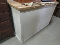 A large shop counter / kitchen island