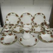 38 pieces of Royal Albert Old Country Roses