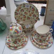 A Royal Winton part tea set