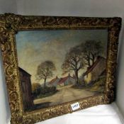 An oil on board 'Humberstone' signed H Bennett