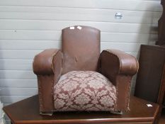 A 1930's child's armchair