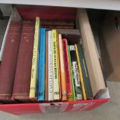 A box of railway books