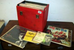 A collection of Duane Eddy LP's, EP's and singles, some early London