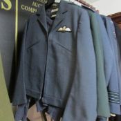 An RAF tunic and jumper