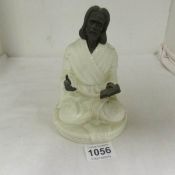 A Minton porcelain and bronze figurine, 'The Sage' (small nick on base)