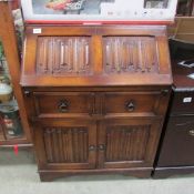 An oak bureau