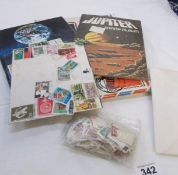 A mixed lot of stamps and albums