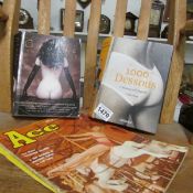 2 books 'History of Lingerie', 'Erotic Photograpy' and 2 magazines