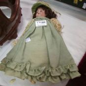 A bisque headed doll, circa 1902-1907