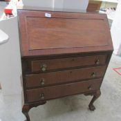 A mahogany bureau