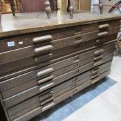 A large old map chest