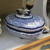 A large old soup tureen
