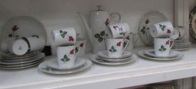 A 36 piece Bavarian coffee set