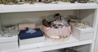 A mixed lot of Tiara's, masks, hair bands etc