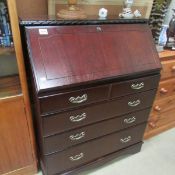 A mahogany effect bureau