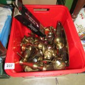 A box of metalware