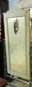A cheval mirror in need of restoration (glass a/f)