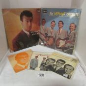 An early Coral Buddy Holly LP, 'Chirping Crickets' LP and 3 EP's including Buddy Holly